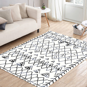 Customizable Modern Moroccan Geometric Patterned Anti-slip Sofa Rug Table Rug Living Room Bedroom Area Rugs
