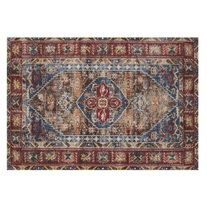 Traditional Retro Vintage Floral Patterned Living Room Hall Office Bedroom Floor Rugs Size Customizable