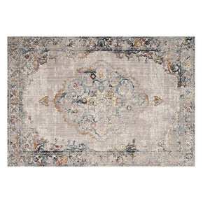 Traditional Shaggy Retro Vintage Floral Patterned Living Room Hall Office Bedroom Floor Rugs Size Customizable