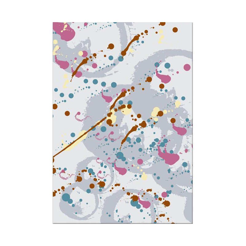 Colourful Green Modern Printed Abstract Patterned Carpet Living Room Bedroom Office Hall Floor Mat Rugs