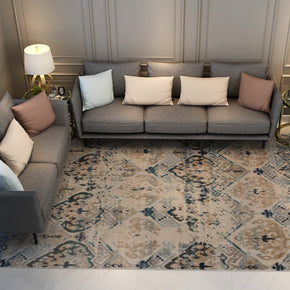 Vintage Traditional Shaggy Rugs for Living Room Dining Room Bedroom Hall