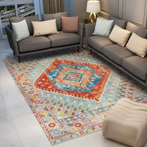 Pretty Vintage Traditional Shaggy Area Rugs Floormat for Living Room Hall Office