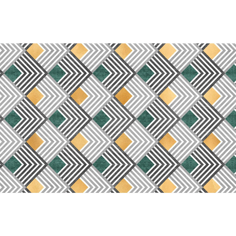 Simple Geometric Rugs Carpet Floormat