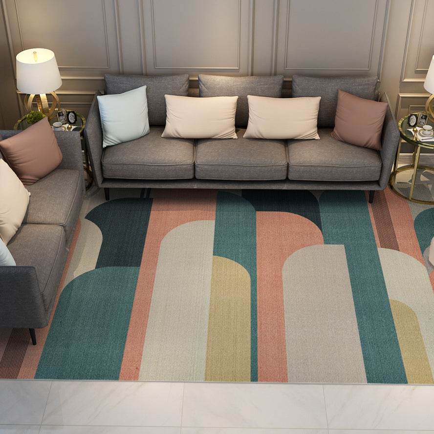 Simple Geometric Rugs Carpet Floormat