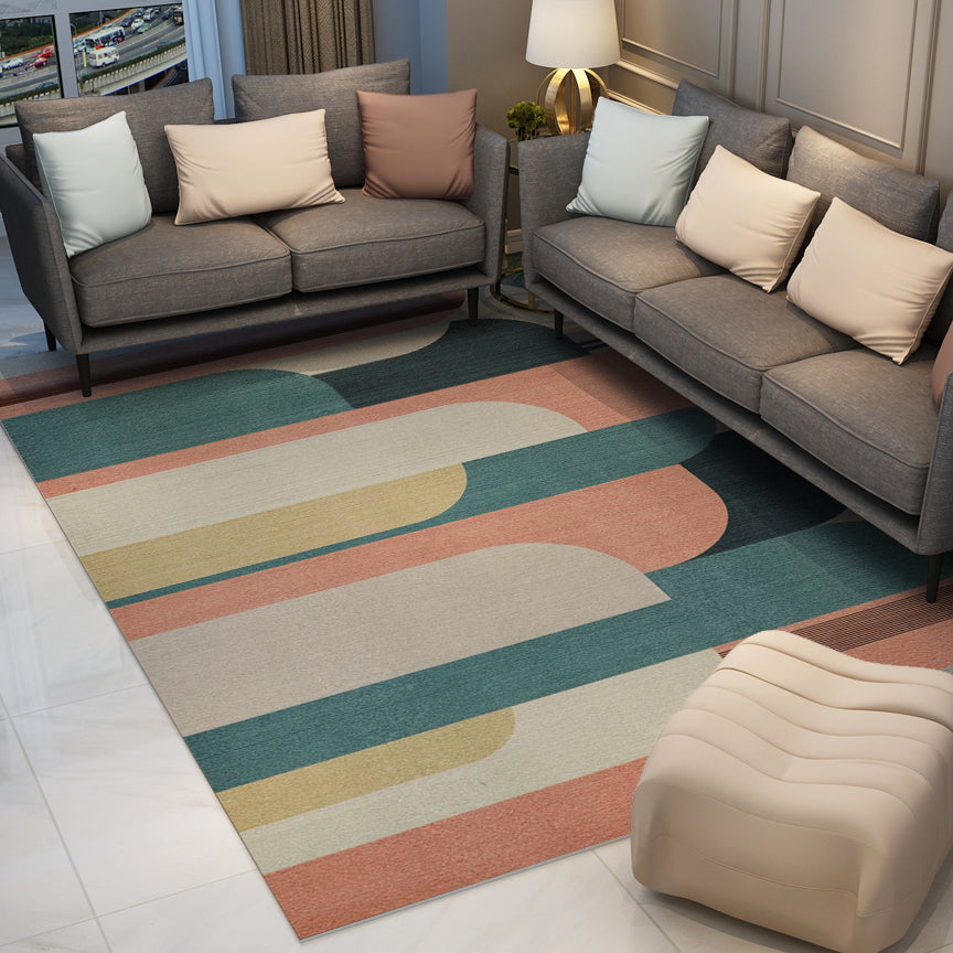 Simple Geometric Rugs Carpet Floormat