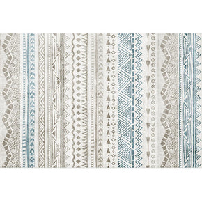 Modern Moroccan Geometric Rugs Carpet Floormat