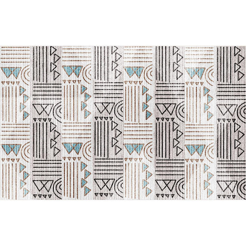 Geometric Moroccan Simple Rugs Carpet Floormat