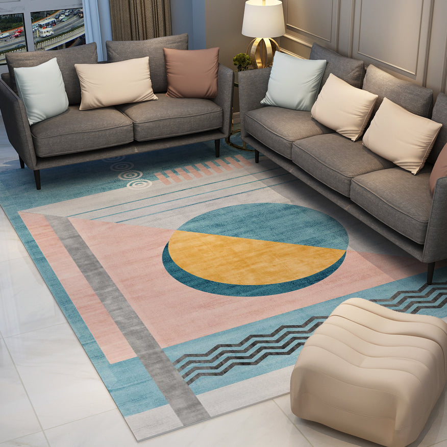 Modern Geometric Rugs Carpet Floormat Indoor Rugs