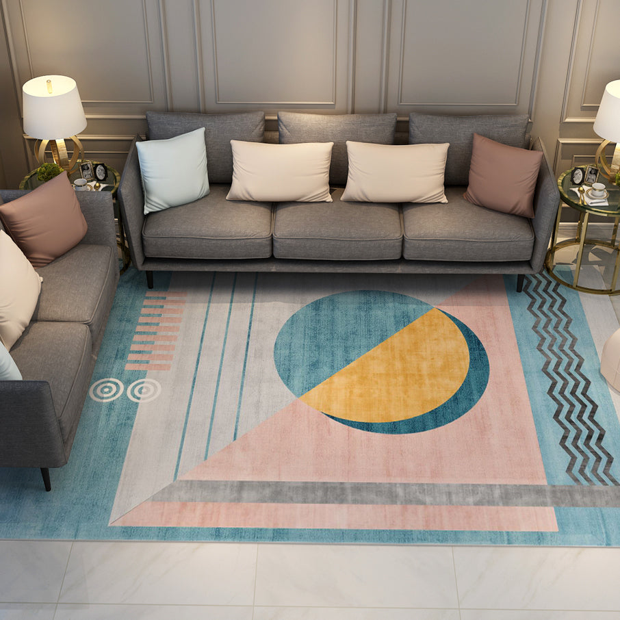 Modern Geometric Rugs Carpet Floormat Indoor Rugs