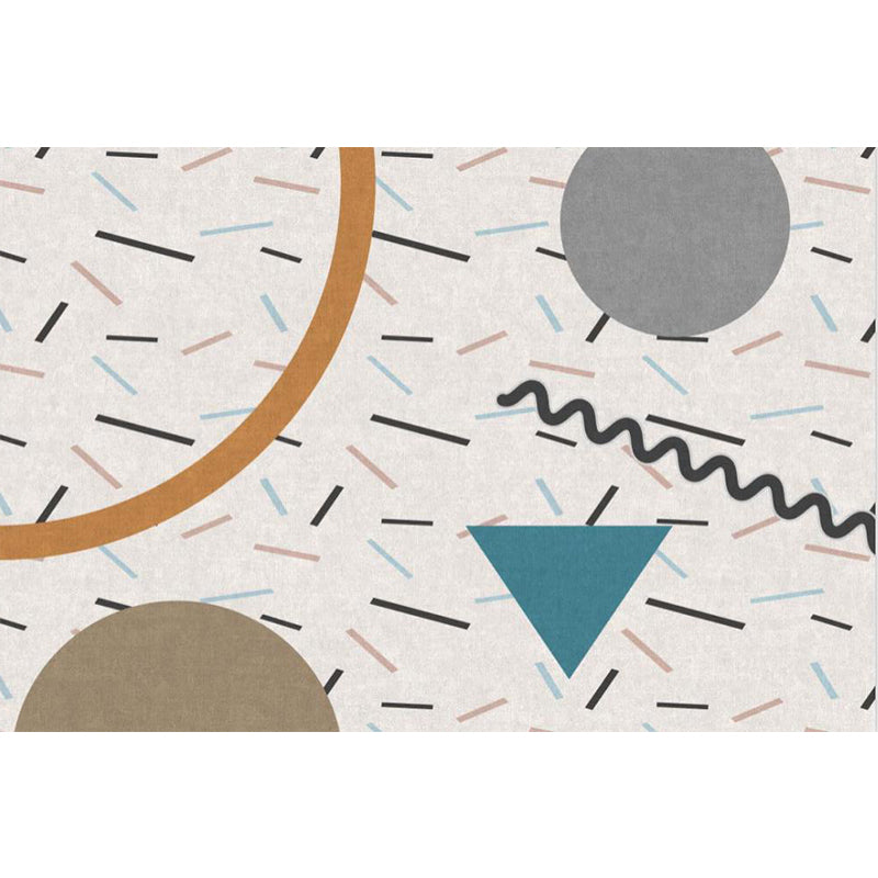 Simple Modern Geometric Rugs Carpet Floormat