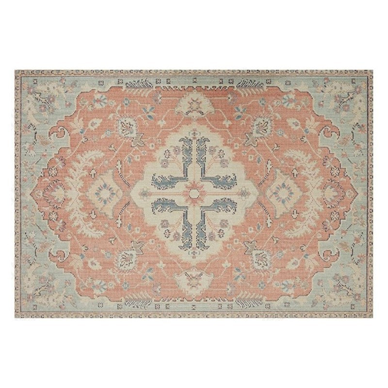 Traditional Indoor Shaggy Rugs Floral for Bedroom and Living Room