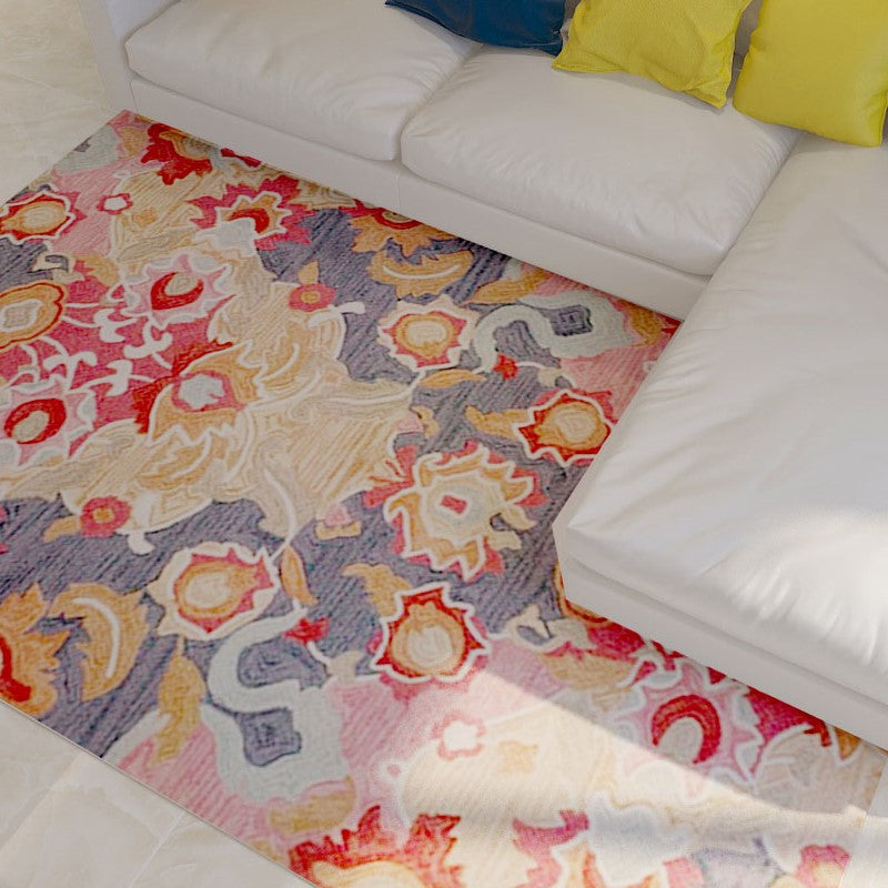 Beautiful Traditional Floral Indoor Rugs for the Hall Office