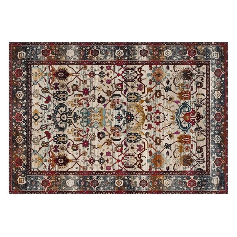 Traditional Retro Shaggy Living Room Rugs for Office Bedroom