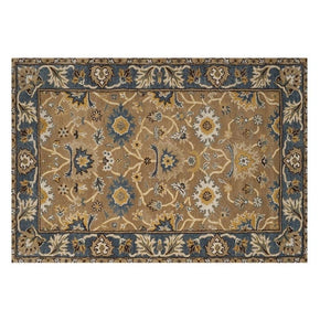 Floral Traditional Shaggy Area Carpet for the Bedroom Hall