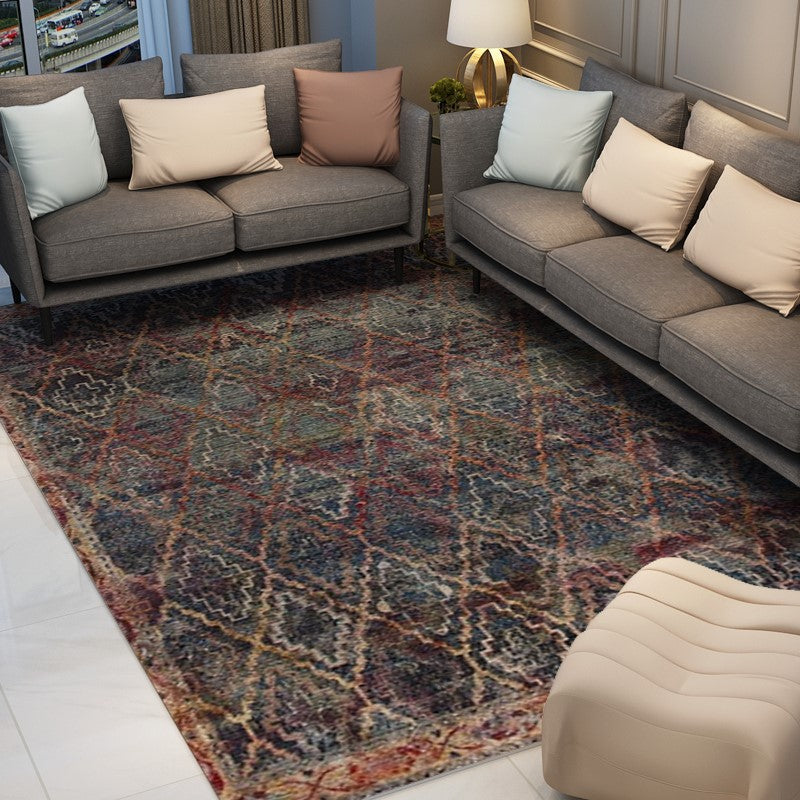 Traditional Retro Plush AreaRugs for the Living Room Hall