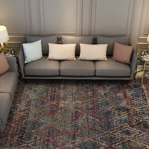 Traditional Retro Plush AreaRugs for the Living Room Hall