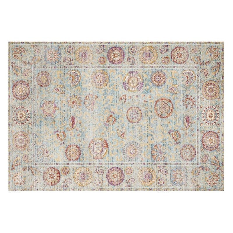 Traditional Retro Plush Patterned Area Carpets for Bedroom Living Room Hall and Office