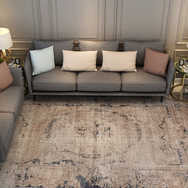 Traditional Patterned Shaggy Retro Carpets for Office Bedroom Living Room