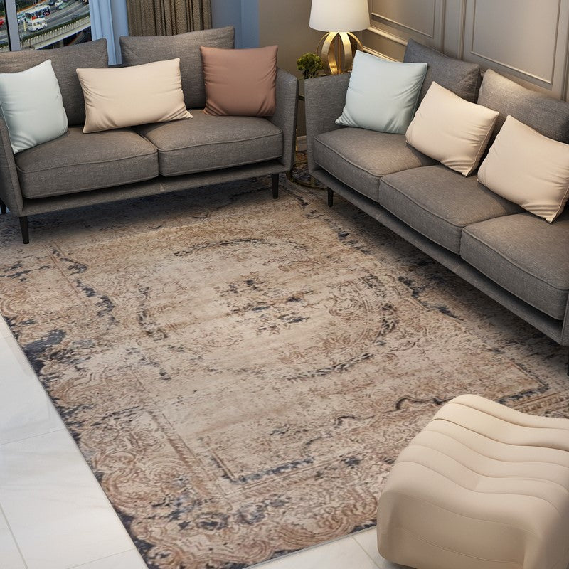 Traditional Patterned Shaggy Retro Carpets for Office Bedroom Living Room