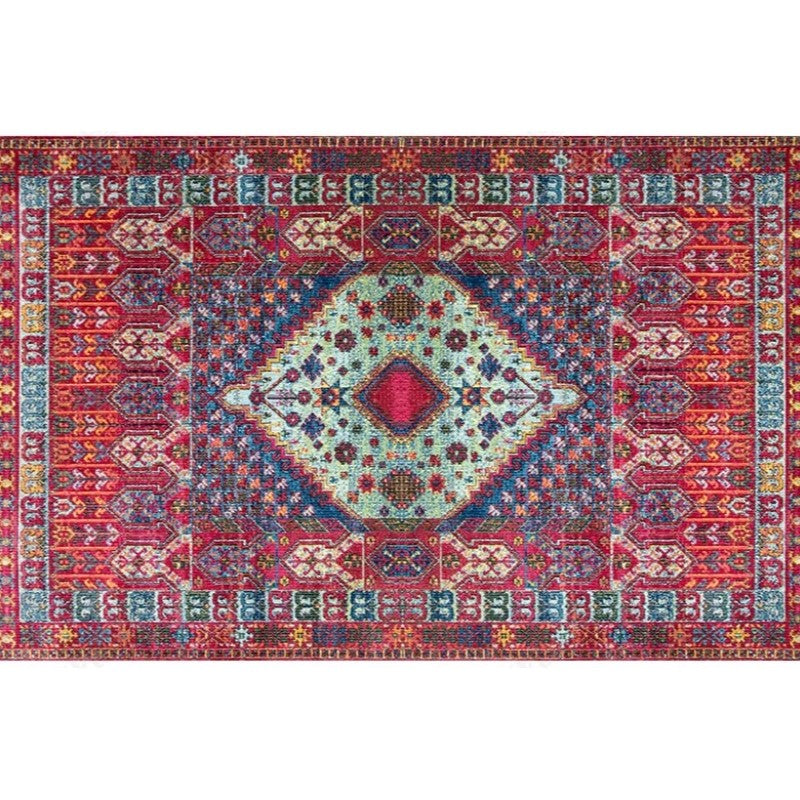 Retro Plush Traditional Patterned Rugs for the Bedroom Hall