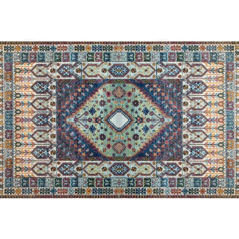 Retro Plush Traditional Patterned Rugs for the Bedroom Hall
