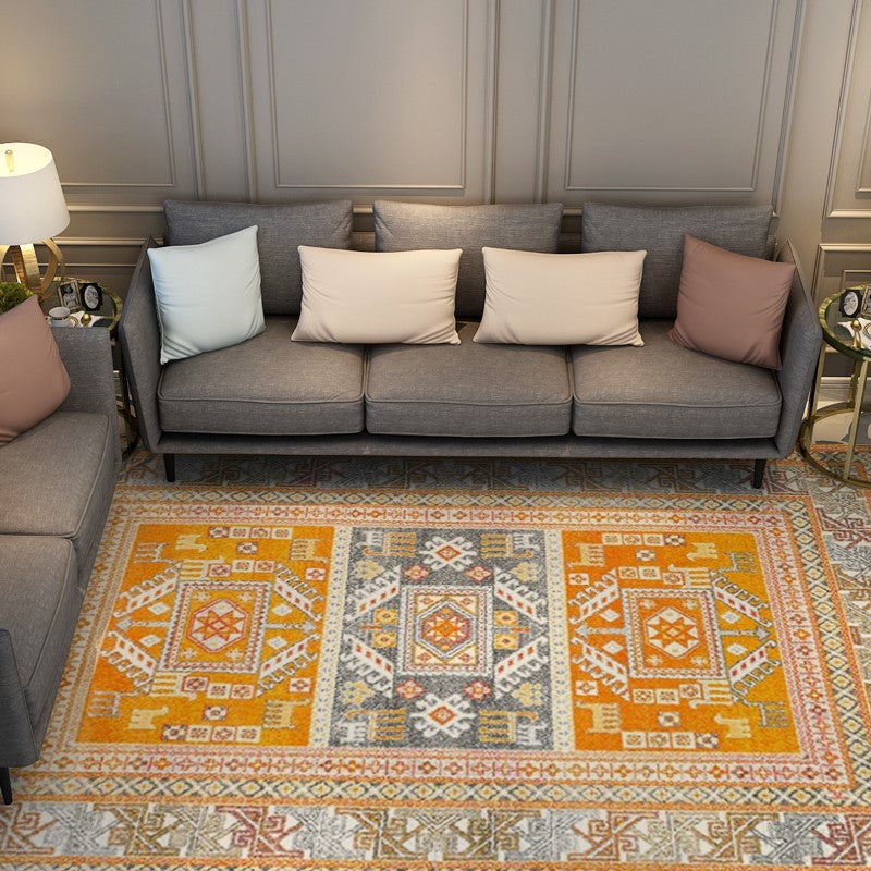Traditional Patterned Shaggy Rugs for the Bedroom Hall Office