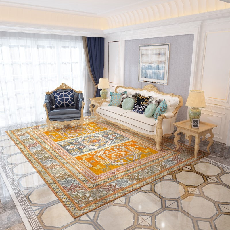 Traditional Patterned Shaggy Rugs for the Bedroom Hall Office