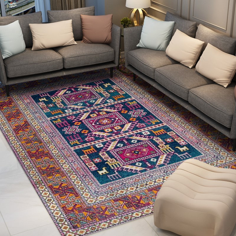 Traditional Patterned Shaggy Rugs for the Bedroom Hall Office