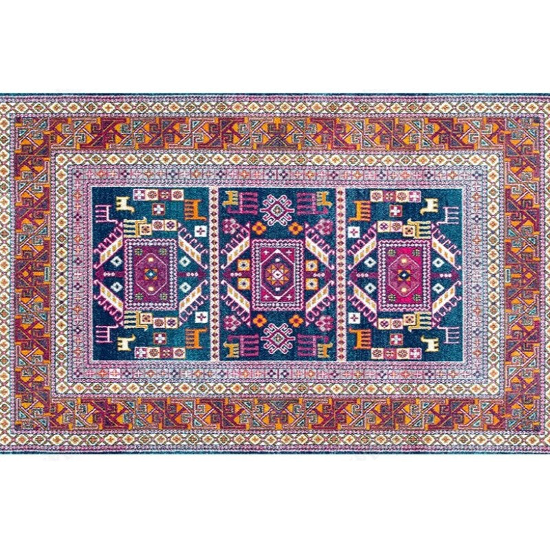 Traditional Patterned Shaggy Rugs for the Bedroom Hall Office