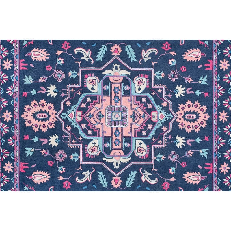 Printed Nice Floormat Shaggy Area Rugs Floormat for Living Room Hall Office