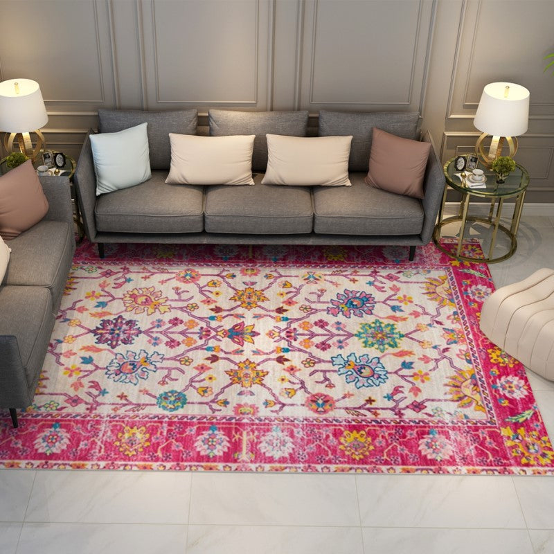 Beautiful Retro Plush Traditional Carpets for the Lobby Living Room