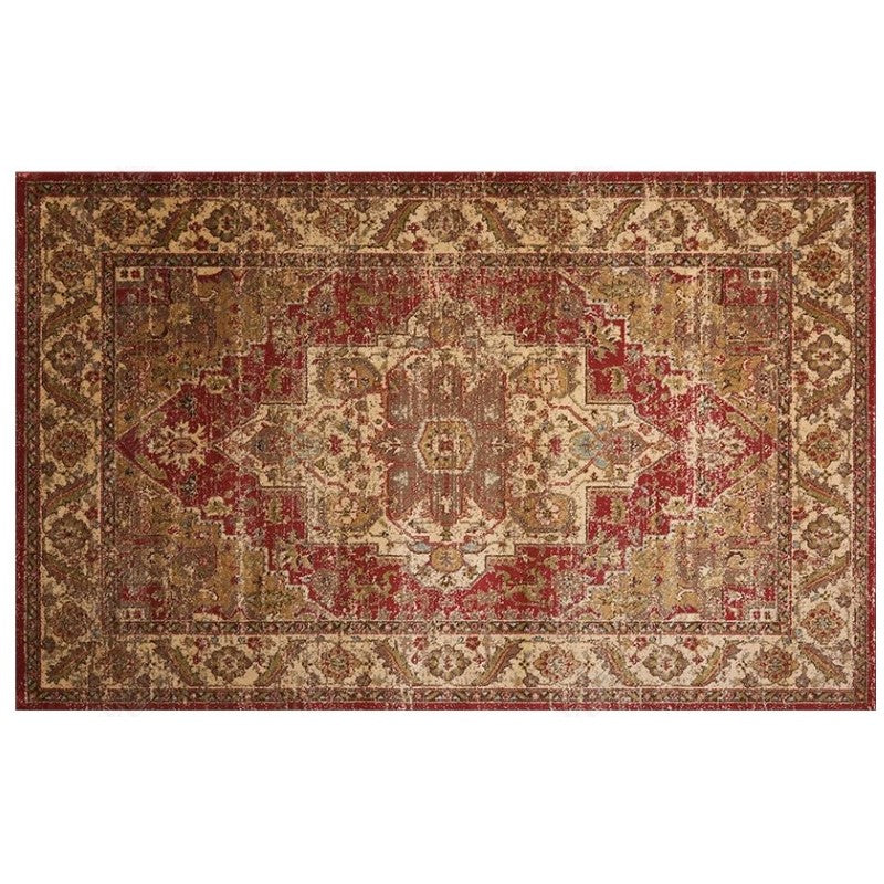 Traditional Plush Retro Patterned Carpets for the Lobby Office