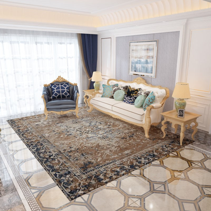 Traditional Patterned Retro Carpets for the Lobby Living Room and Office