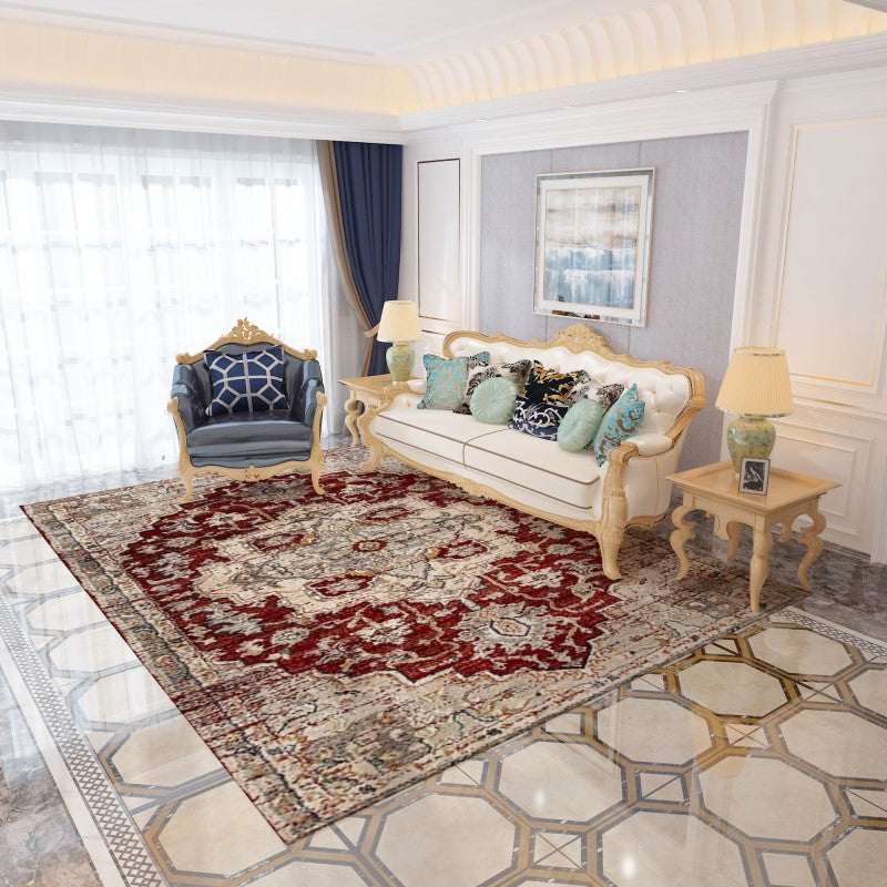 Traditional Shaggy Patterned Retro Carpets for the Living Room Hall Bedroom Office