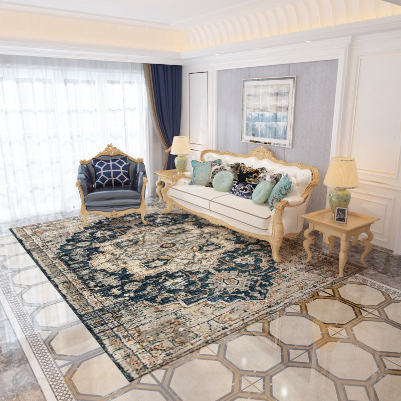 Traditional Shaggy Patterned Retro Carpets for the Living Room Hall Bedroom Office