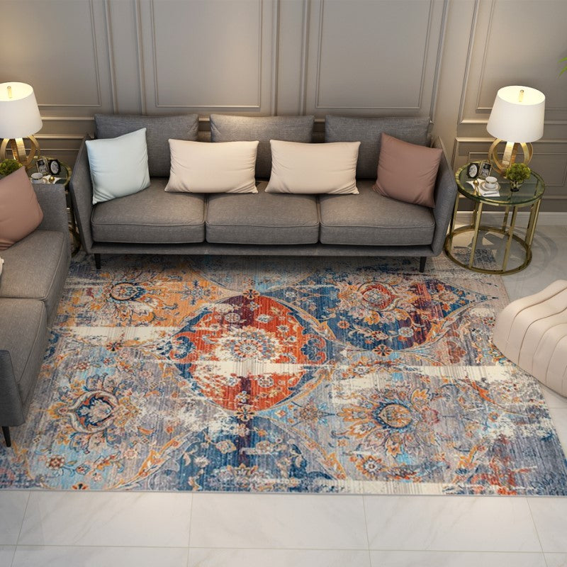 Beautiful Traditional Shaggy Patterned Area Rugs for Living Room Bedroom Hall