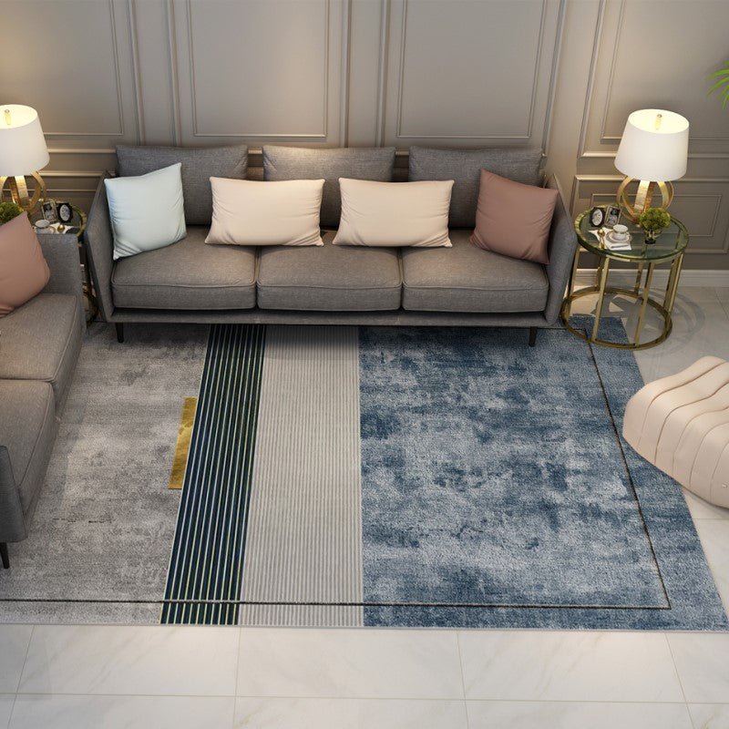 Modern Geometric Striped Carpets for Living Room Hall Bedroom
