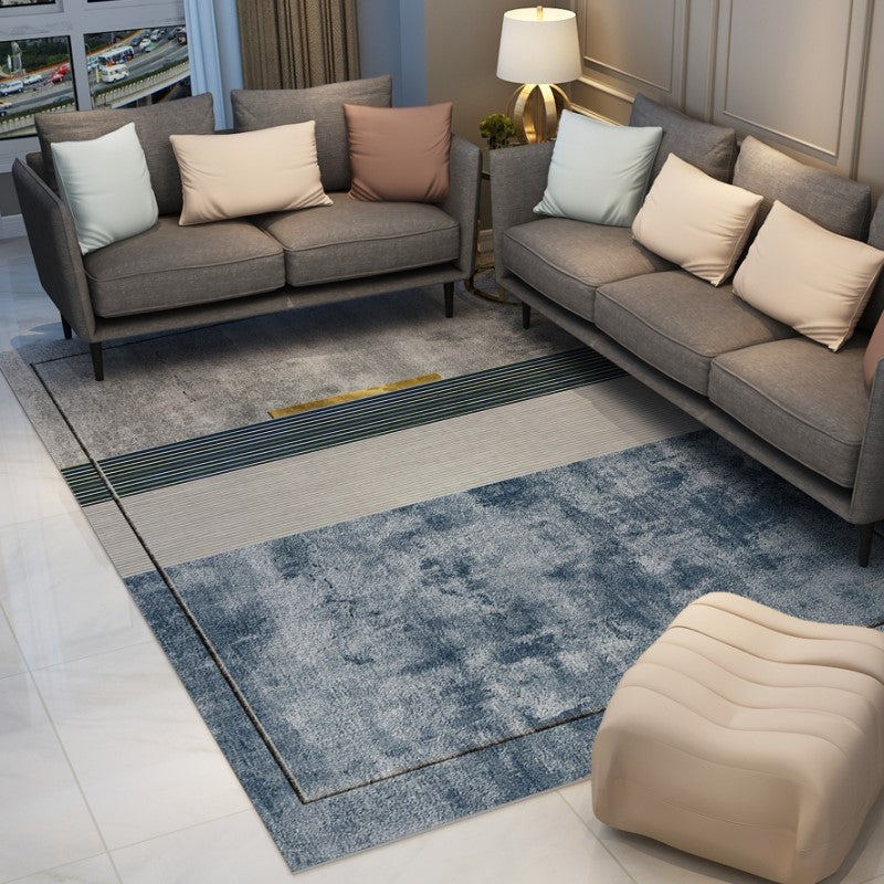 Modern Geometric Striped Carpets for Living Room Hall Bedroom
