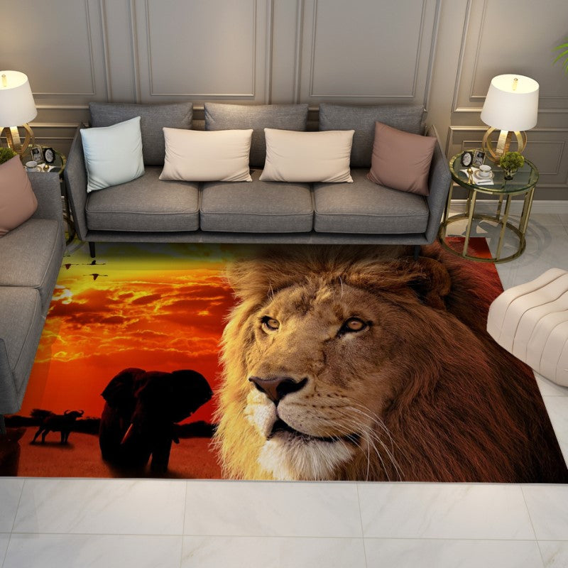 Modern Lion Animal Rugs for the Living Room Hall