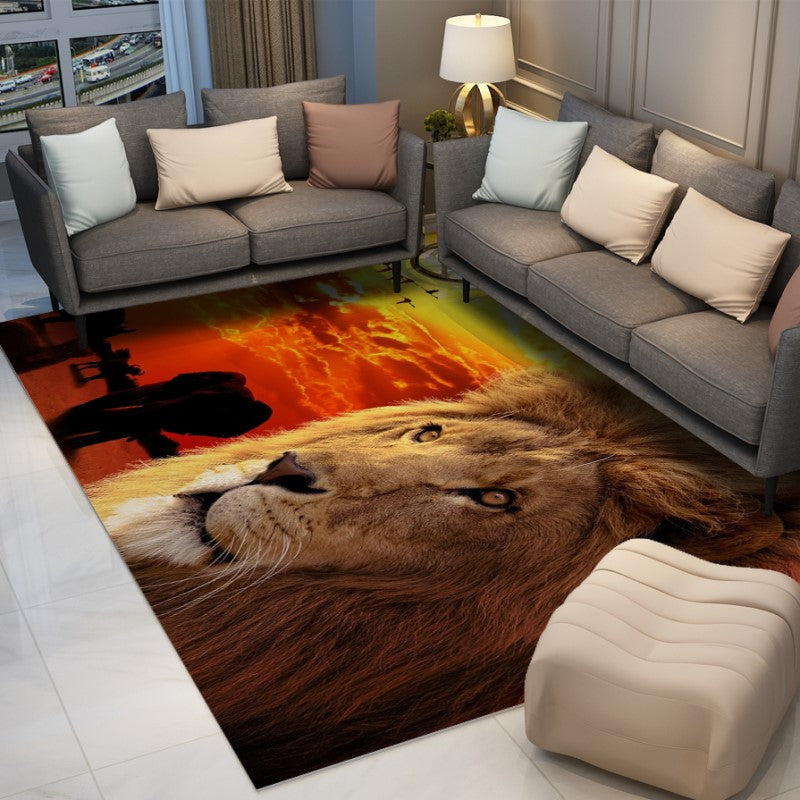 Modern Lion Animal Rugs for the Living Room Hall