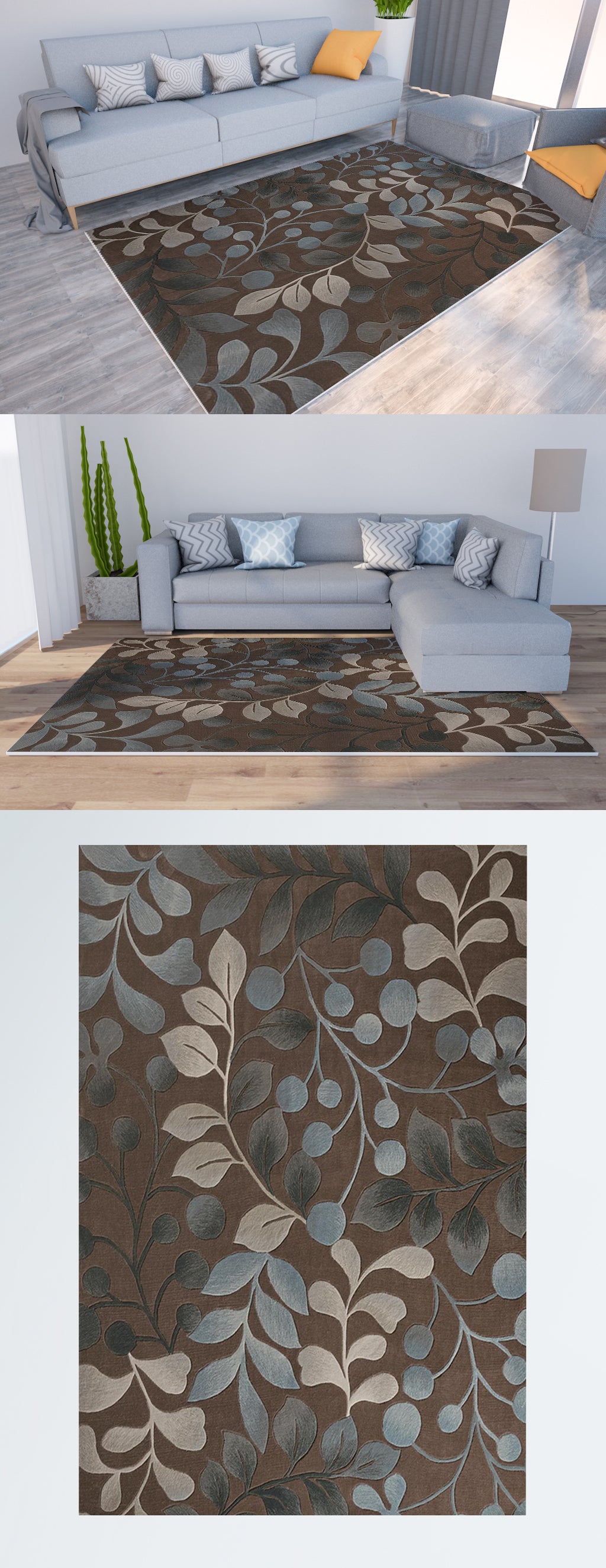 Modern Carpet Patterned for Office Living Room