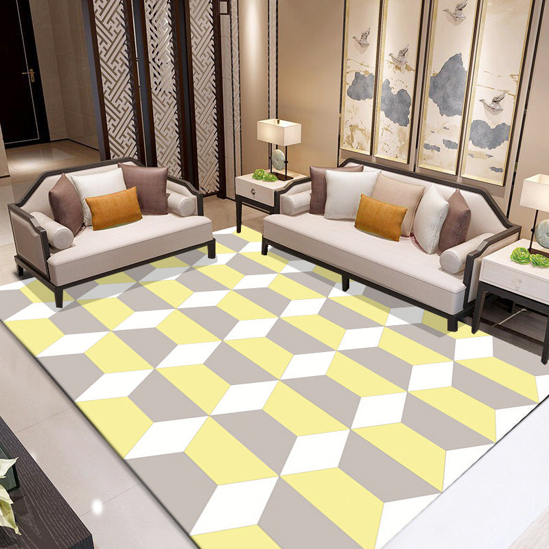 Modern Geometric Patterned Carpets for the Living Room Bedroom Hall