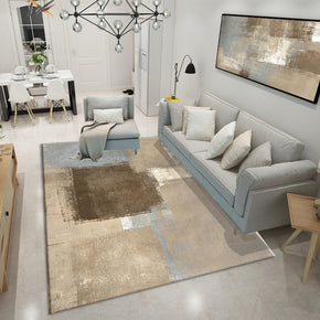 Modern Abstract Brown Carpets for Hall Living Room Bedroom Sofa Rugs