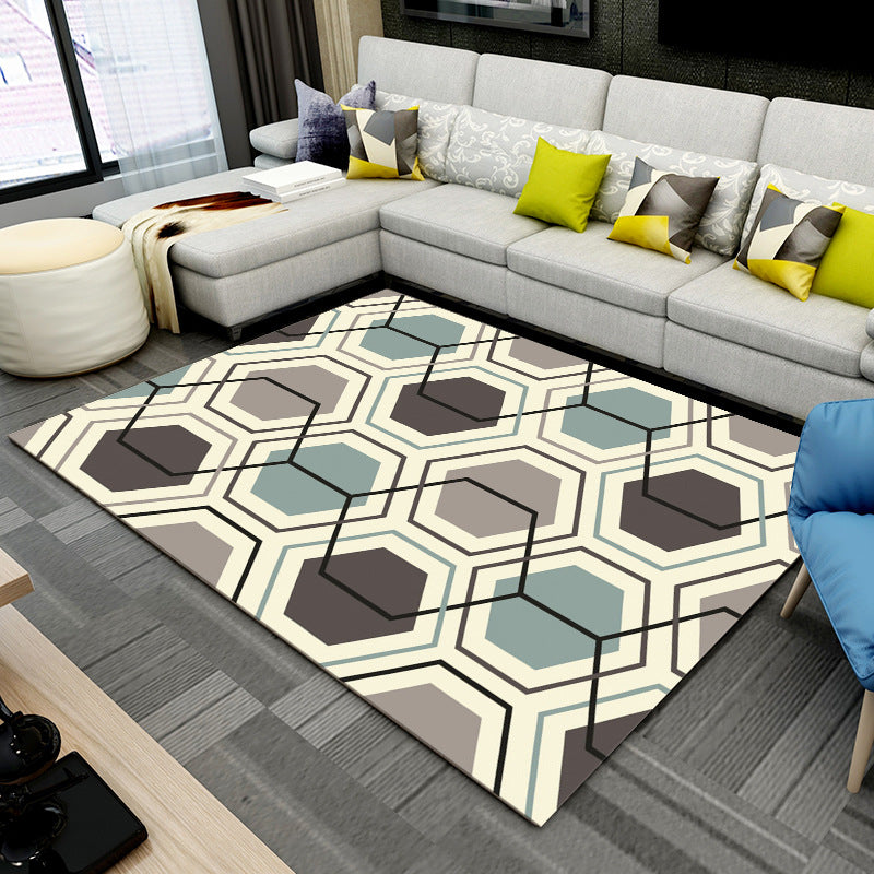 Geometric Modern Carpets for Lobby Living Room Office Bedroom Sofa