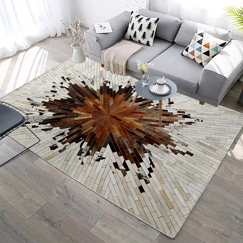 Quality Modern Contemporary Geometric Striped Rugs for Living Room Dining Room Bedroom Hall