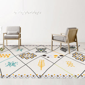 Modern Geometric Moroccan Striped Polyester Carpets Area Rugs Patterned for Office  Bedroom Living Room Hall Dining Room