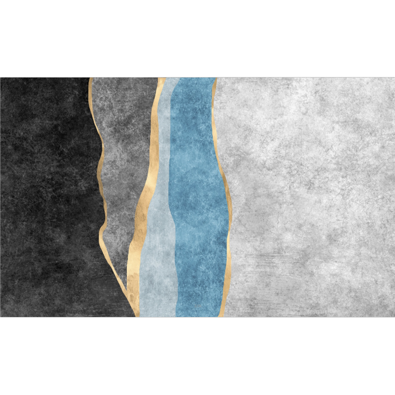 Modern Striped Simple Rugs for Living Room Dining Room Bedroom Hall Office
