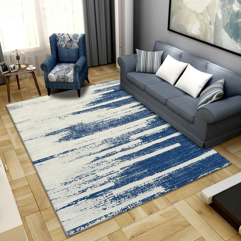 Small Fresh Abstract Simple Modern Rug Bedroom Living Room Sofa Rugs Floor Mat 12