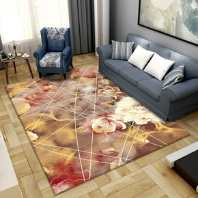 Small Fresh Abstract Simple Modern Rug Bedroom Living Room Sofa Rugs Floor Mat 15