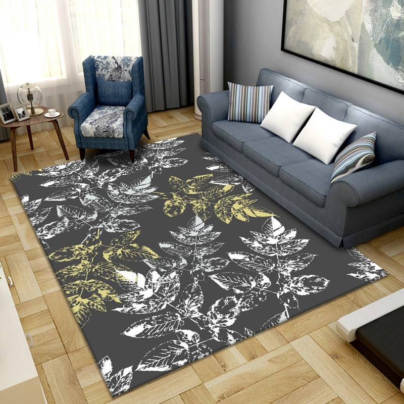Small Fresh Abstract Simple Modern Rug Bedroom Living Room Sofa Rugs Floor Mat 17